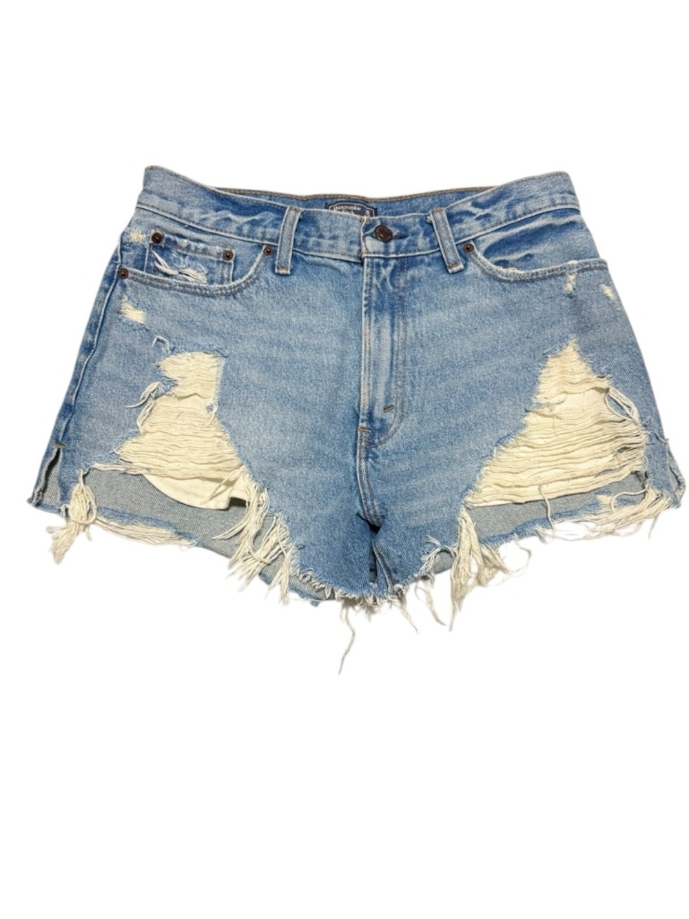 Abercrombie & Fitch Annie High Rise denim shorts size 6